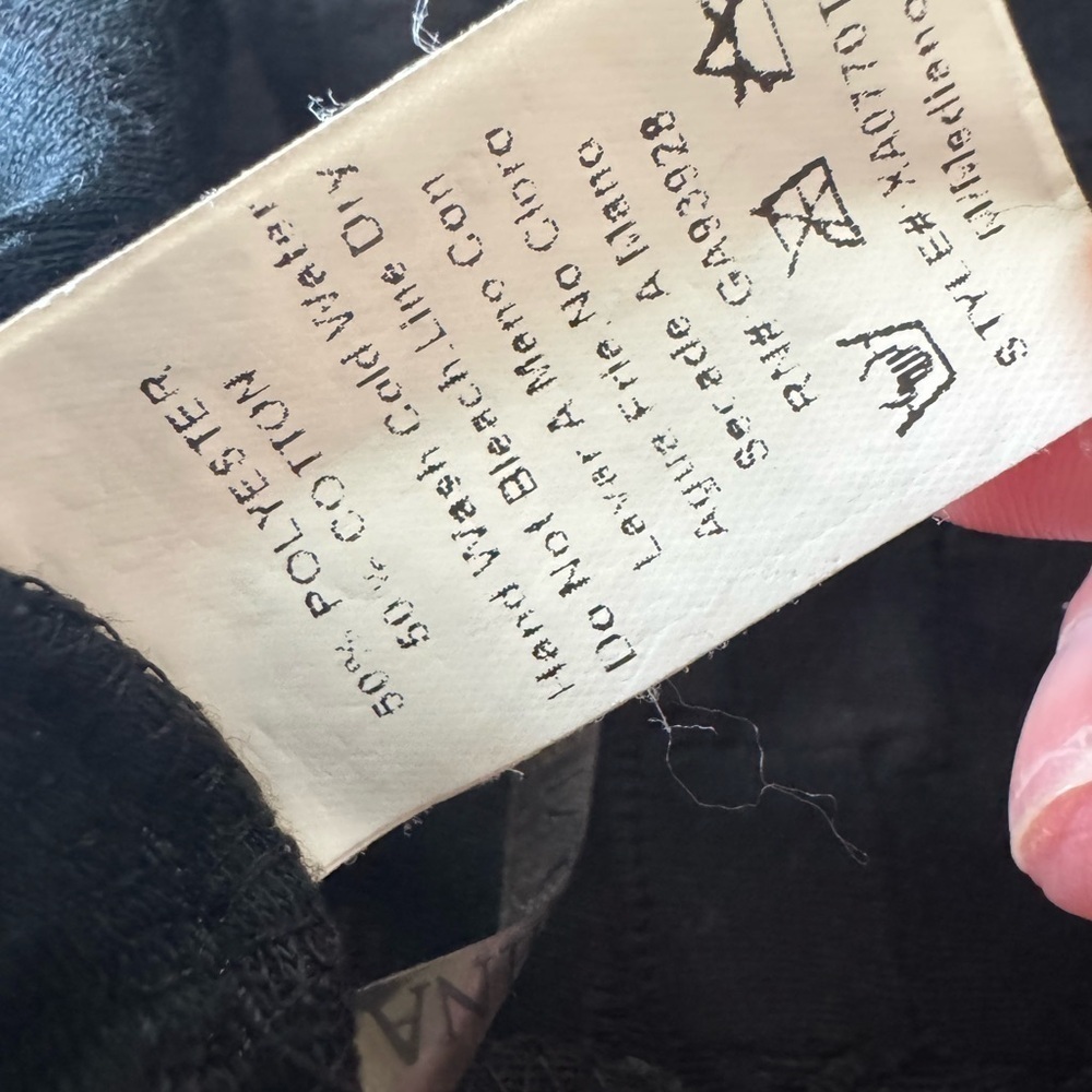 Xtaren Black Open Front Cape Jacket - Picture 5 of 6